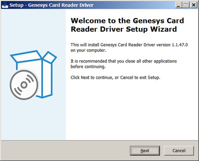 Genesys Logic GL9755 PCIE Card Reader drivers